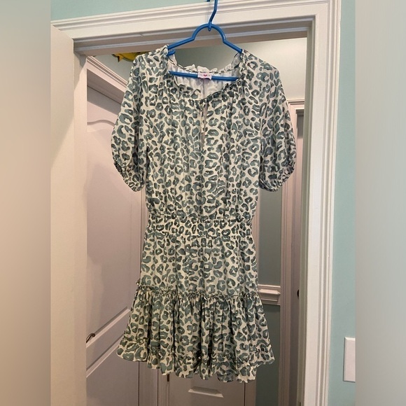 Buddy Love Women’s Balloon Sleeve Ruffles Elastic Waist Size Small - Picture 2 of 9